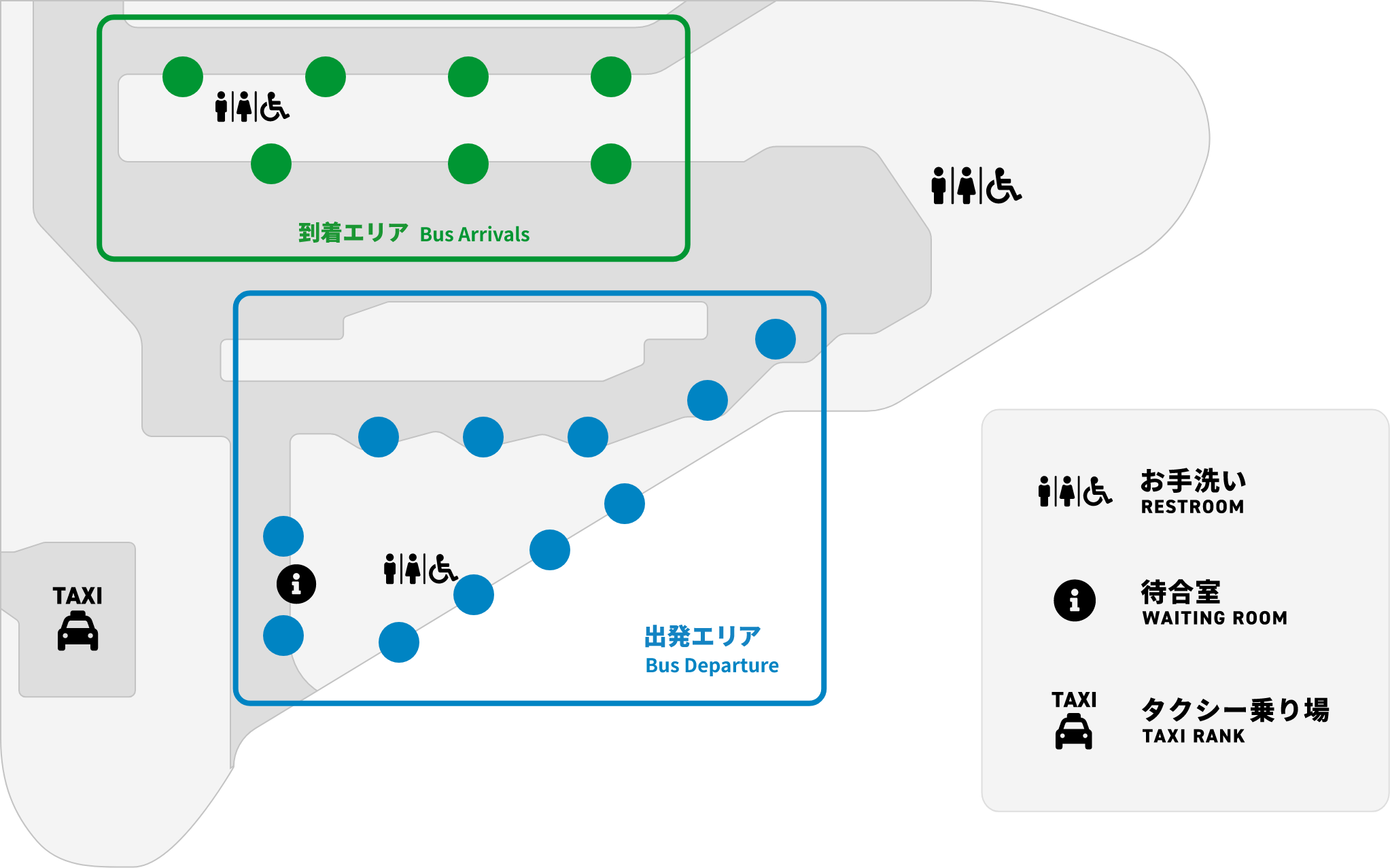 バスのりば 案内画像